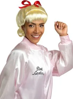 50er Jahre Pink Girls Perücke -Faschingskostüm Verkäufe 50er jahre pink girls perucke 2