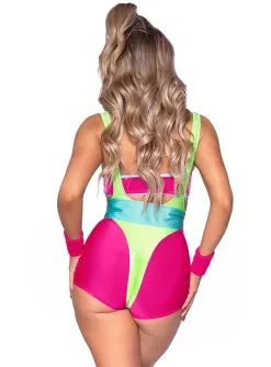 80er Jahre Aerobic Kostüm Für Damen -Faschingskostüm Verkäufe 80er jahre aerobic kostum fur damen 4