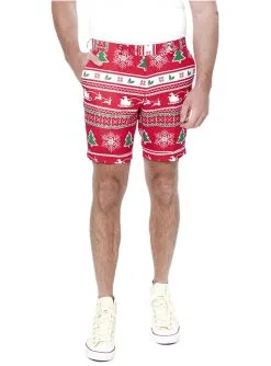 "Wonderland" Weihnachtsanzug Rot - Opposuits (Sommer Kollektion) -Faschingskostüm Verkäufe anzug winter wonderland sommer edition opposuit fur manner 3