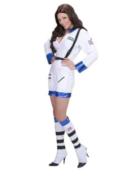 Astronauten Kostüm Weiß Für Damen -Faschingskostüm Verkäufe astronauten kostum wei fur damen 4