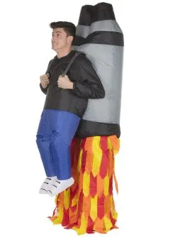 Aufblasbares Raketen Jetpack Kostüm Für Erwachsene -Faschingskostüm Verkäufe aufblasbares jetpack kostum fur erwachsene 1