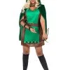 Bogenschützin Robin Kostüm Für Damen
