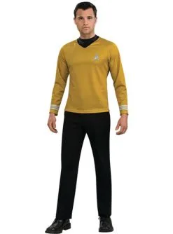 Captain Kirk Kostüm Gold Star Trek