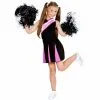 Cheerleader Kostüm Schwarz Rosa Für Mädchen -Faschingskostüm Verkäufe cheerleader kostum schwarz rosa fur madchen