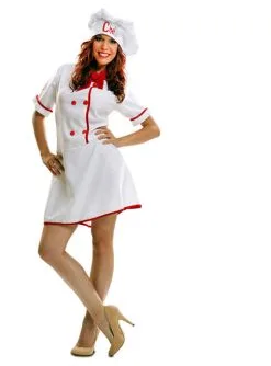 Chefköchin Kostüm Für Damen