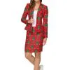 Weihnachtsbaum Anzug Rot Für Damen - Suitmeister -Faschingskostüm Verkäufe christmas trees suitmeister anzug fur damen
