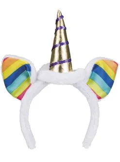 Diadem Regenbogen Einhorn Für Erwachsene