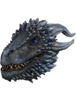 Drache Aus Der Weißen Armee Maske Für Erwachsene - Game Of Thrones -Faschingskostüm Verkäufe drache aus der weien armee maske fur erwachsene game of thrones 2