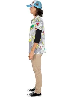 Dustin Stranger Things 4 Kostüm - Official Netflix -Faschingskostüm Verkäufe dustin stranger things 4 kostum official netflix 3