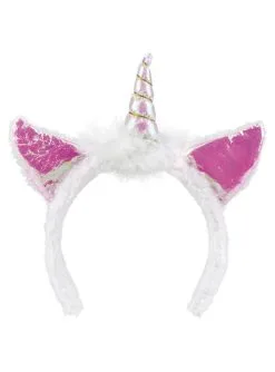Einhorn Diadem Weiß Für Damen