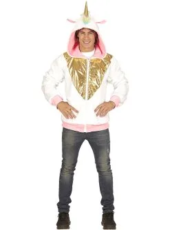 Einhorn Jacke Mehrfarbig Für Erwachsene