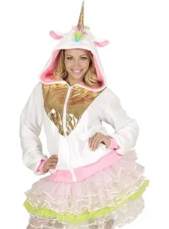 Einhorn Jacke Mehrfarbig Für Erwachsene Große Größe