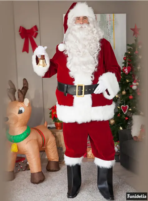 Entzückendes Weihnachtsmann Kostüm 4 Entzückendes Weihnachtsmann Kostüm – Bild 2