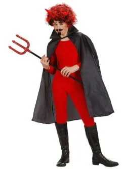 Feiner Umhang Schwarz Für Kinder -Faschingskostüm Verkäufe feiner umhang schwarz fur kinder 2