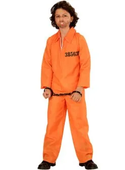 Festgenommener Verbecher Kostüm Für Jungen -Faschingskostüm Verkäufe festgenommener verbecher kostum fur jungen 1