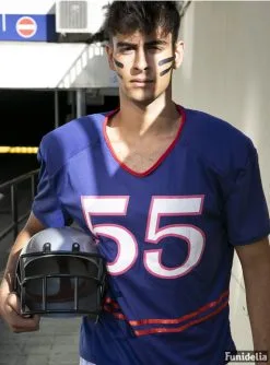 American Football Kostüm Für Herren Große Größe -Faschingskostüm Verkäufe football kostum quarterback fur herren groe groe 4