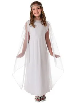 Galadriel Kostüm Für Mädchen Der Hobbit Eine Unerwartete Reise