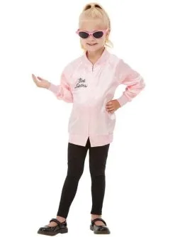 Grease Kostüm Pink Ladies Für Mädchen -Faschingskostüm Verkäufe grease kostum pink ladies fur madchen 6