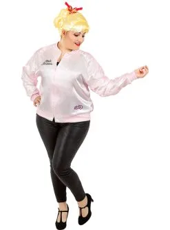 Grease Kostüm Pink Ladies Große Größe -Faschingskostüm Verkäufe grease kostum pink ladies groe groe 3