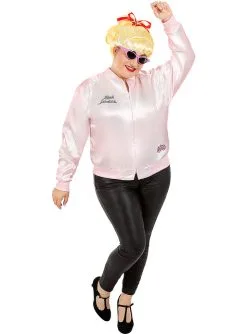 Grease Kostüm Pink Ladies Große Größe -Faschingskostüm Verkäufe grease kostum pink ladies groe groe 4