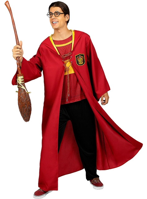 Gryffindor Quidditch Kostüm Für Erwachsene - Harry Potter 9 Gryffindor Quidditch Kostüm Für Erwachsene - Harry Potter – Bild 7