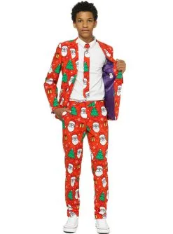 "Holiday Hero" Weihnachtsanzug Für Jugendliche - Opposuits -Faschingskostüm Verkäufe holiday hero opposuits anzug fur jugendliche 2