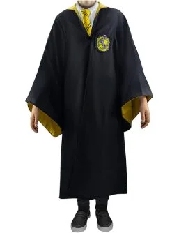 Hufflepuff Deluxe Umhang Für Kinder - Harry Potter -Faschingskostüm Verkäufe hufflepuff deluxe umhang fur kinder harry potter 1 2