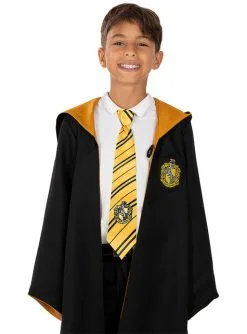 Hufflepuff Harry Potter Krawatte Für Kinder -Faschingskostüm Verkäufe hufflepuff harry potter krawatte fur kinder 2