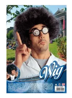 Wissenschaftler Perücke -Faschingskostüm Verkäufe irren perucke 2