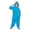 Krümelmonster Sesamstraße Onesie Kostüm Für Kinder -Faschingskostüm Verkäufe krumelmonster sesamstrae onesie kostum fur kinder