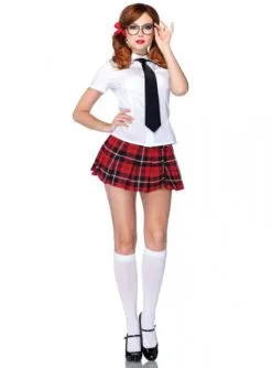 Liebliche Studentin Kostüm Für Damen
