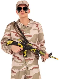 Maschinenpistole In Tarnfarben -Faschingskostüm Verkäufe maschinenpistole in tarnfarben 1