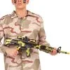 Maschinenpistole In Tarnfarben -Faschingskostüm Verkäufe maschinenpistole in tarnfarben