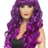 Meerjungfrau Perücke Lila -Faschingskostüm Verkäufe meerjungfrau perucke lila und schwarz