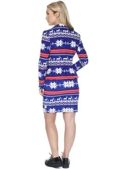"Miss Rudolph" Weihnachtsanzug Für Damen - Opposuits -Faschingskostüm Verkäufe miss rudolph opposuit anzug fur damen 3