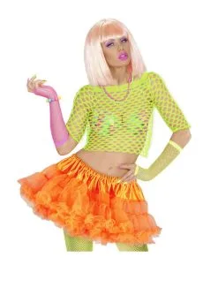 Neon Tutu Orange Für Damen -Faschingskostüm Verkäufe neon tutu orange fur damen 3