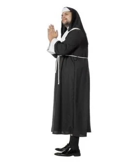 Nonnen Kostüm Schwarz Für Herren