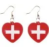 Ohrringe Krankenschwester Mit Herz Für Frauen -Faschingskostüm Verkäufe ohrringe krankenschwester mit herz fur frauen