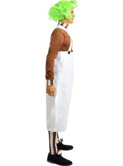 Oompa Loompa Kostüm - Charlie Und Die Schokoladenfabrik -Faschingskostüm Verkäufe oompa loompa kostum charlie und die schokoladenfabrik 3