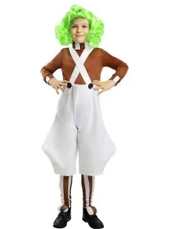 Oompa Loompa Kostüm Für Kinder - Charlie Und Die Schokoladenfabrik