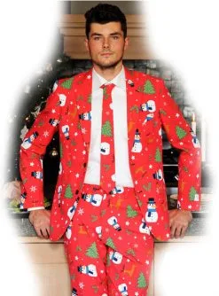 "Christmaster" Weihnachtsanzug - Opposuits 9 "Christmaster" Weihnachtsanzug - Opposuits -Faschingskostüm Verkäufe opposuit christmaster anzug fur herren 2