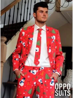 "Christmaster" Weihnachtsanzug - Opposuits 10 "Christmaster" Weihnachtsanzug - Opposuits -Faschingskostüm Verkäufe opposuit christmaster anzug fur herren 3