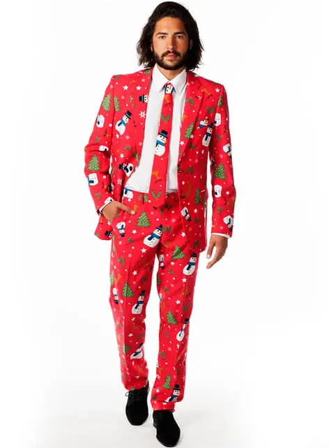 "Christmaster" Weihnachtsanzug - Opposuits 3 "Christmaster" Weihnachtsanzug - Opposuits