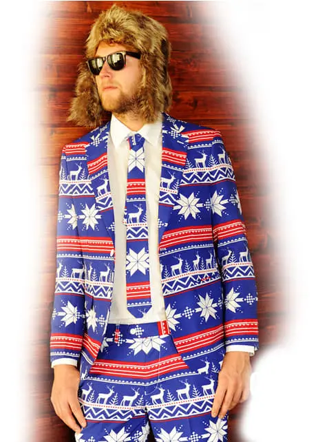 "The Rudolph" Weihnachtsanzug - Opposuits 4 "The Rudolph" Weihnachtsanzug - Opposuits – Bild 2