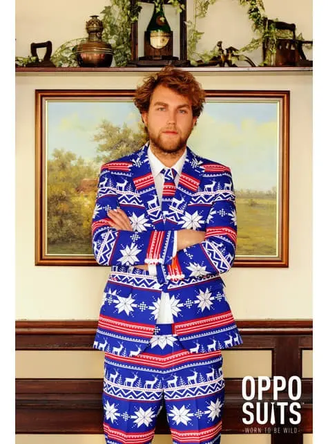 "The Rudolph" Weihnachtsanzug - Opposuits 6 "The Rudolph" Weihnachtsanzug - Opposuits – Bild 4