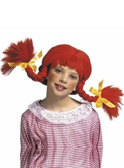 Perücke Mit Roten Zöpfen Für Mädchen