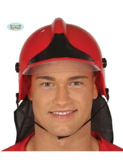 Roter Feuerwehrhelm Für Erwachsene