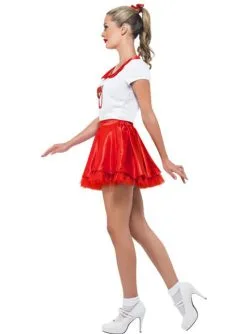 Sandy Cheerleader Kostüm Für Damen -Faschingskostüm Verkäufe sandy cheerleader kostum fur damen 3