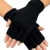 Schwarze Fingerlose Handschuhe Für Erwachsene -Faschingskostüm Verkäufe schwarze fingerlose handschuhe fur erwachsene