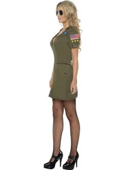 Sexy Kostüm Top Gun Für Damen -Faschingskostüm Verkäufe sexy kostum top gun fur damen 4